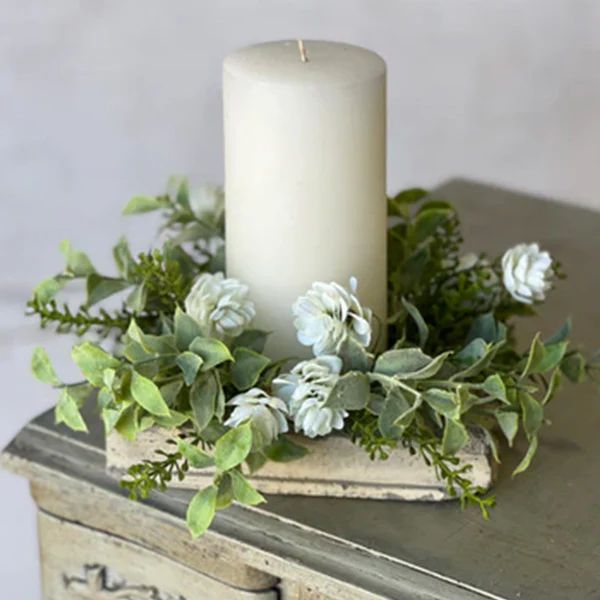 Candle Ring Wreath