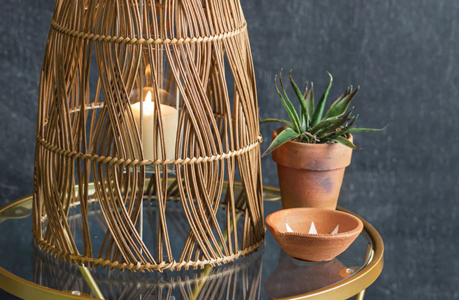 Bungalow Rattan Lantern