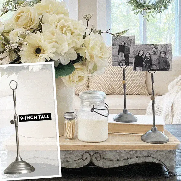 Gallery Easel Standing Photo Holder, Set of 2