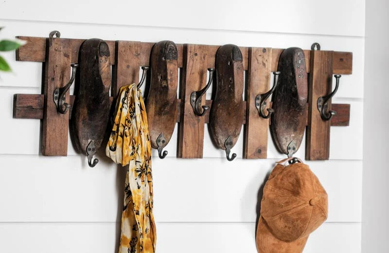 Antique Carpenter's Wall Rack