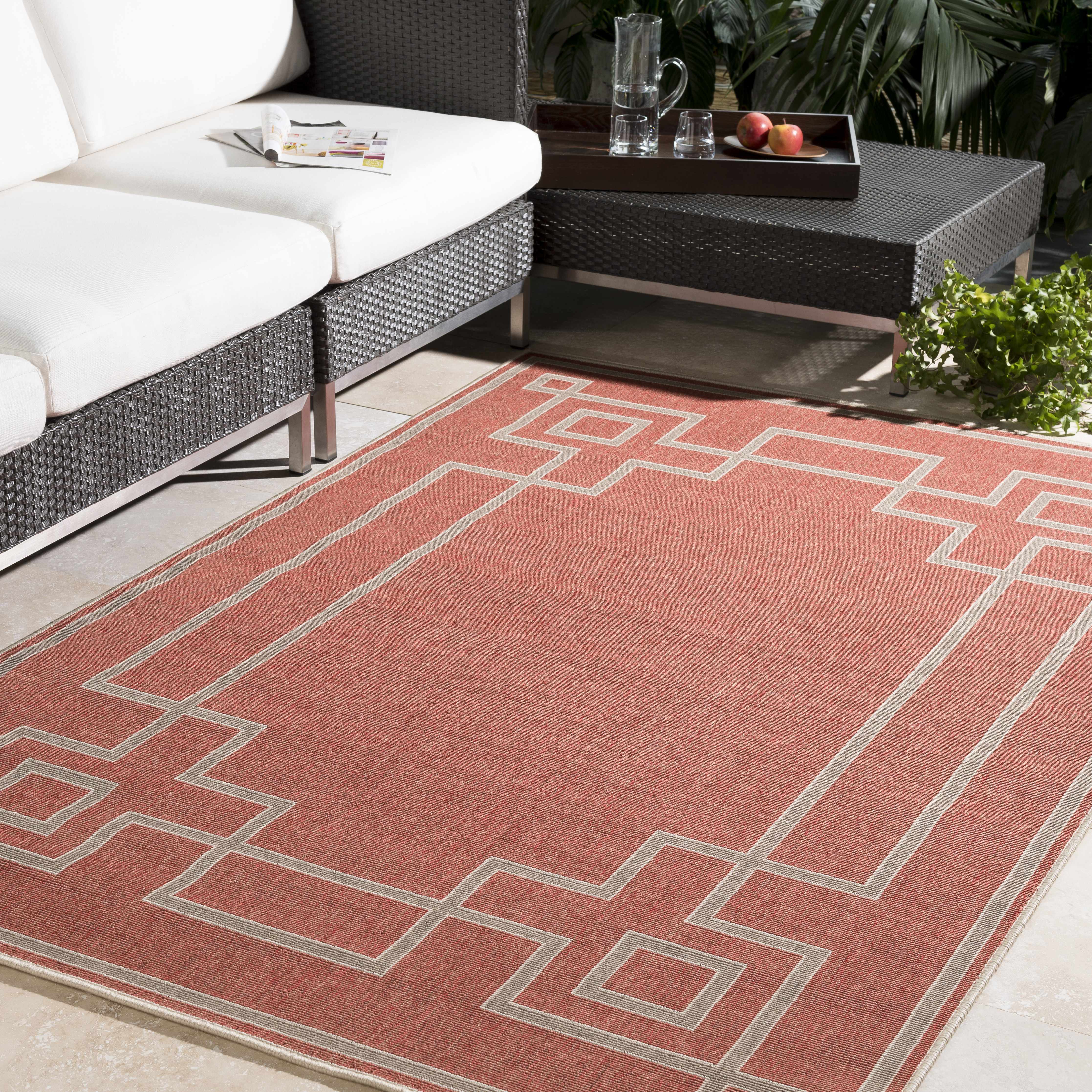 Red Outdoor Rug