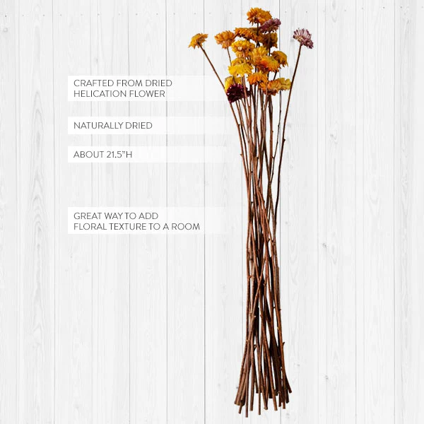Dried Helication Flower Bouquet