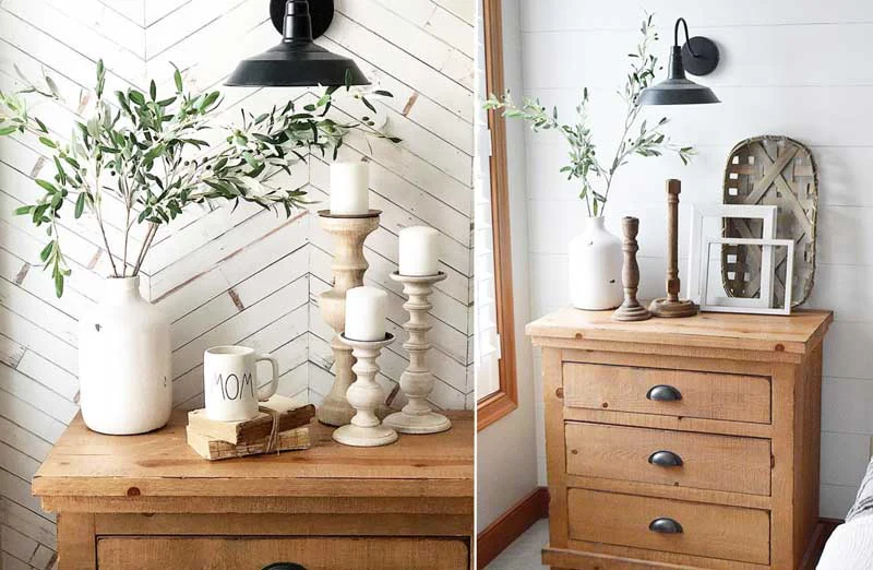 Lush Olive Stems. Set Of 3