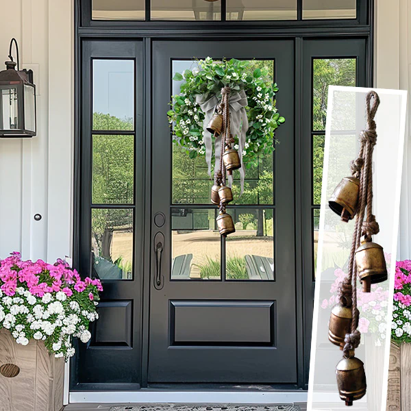 Rustic Hanging Bells Decor