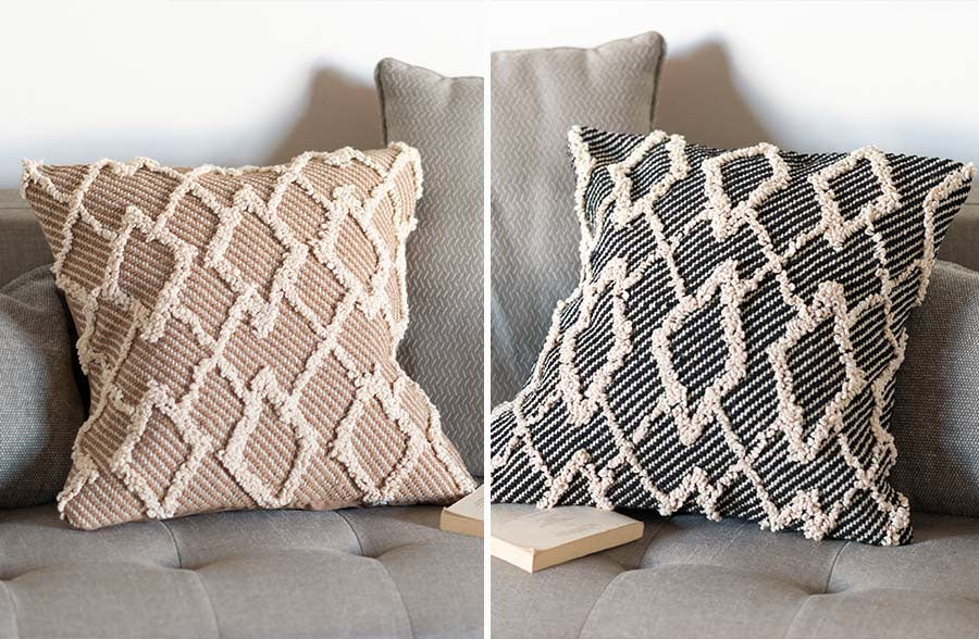 Textured Pillow Cover, Pick Your Color
