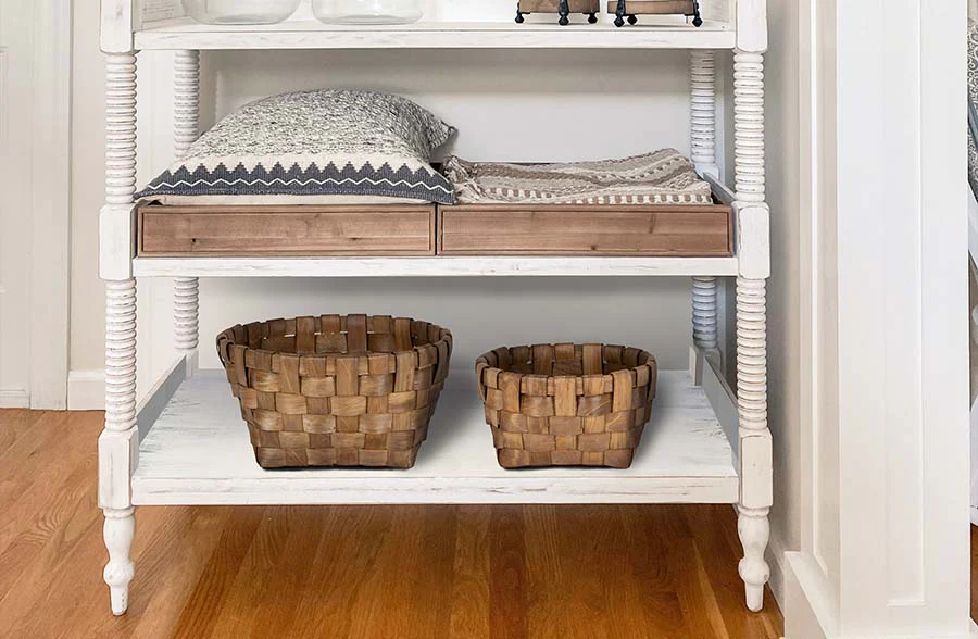 Woven Storage Baskets, Set of 2