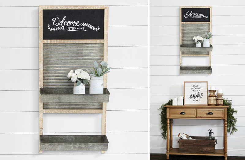 Welcome To Our Home Wall Organizer