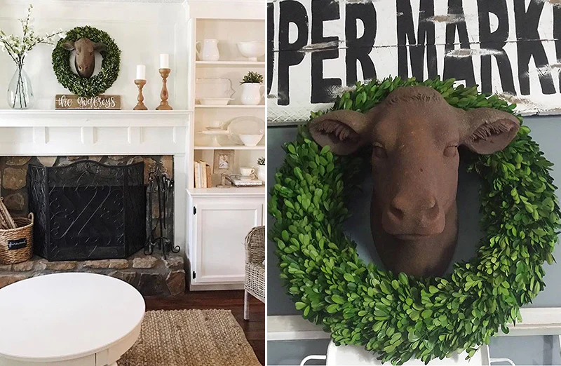 Preserved Boxwood Wreath