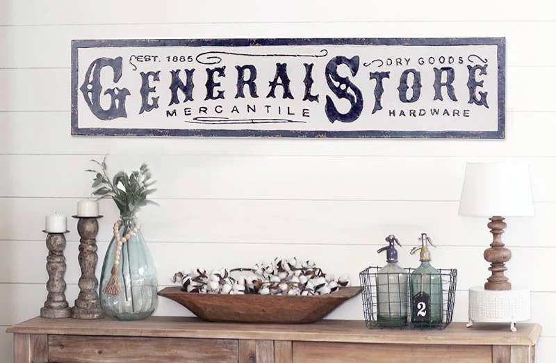 *HUGE* General Store Sign