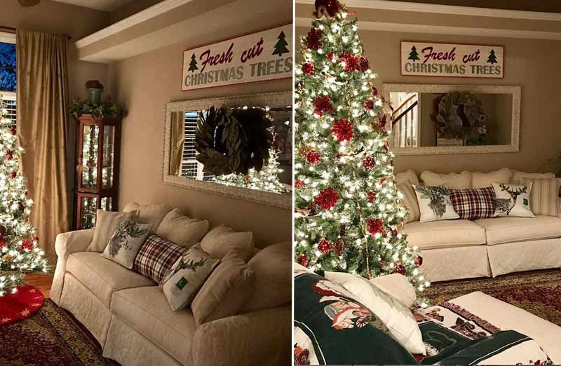 HUGE Fresh Cut Christmas Trees Sign