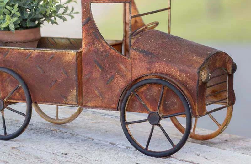 Rusty Antique Inspired Pickup Truck