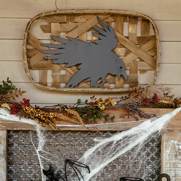 Metal Raven Cutout