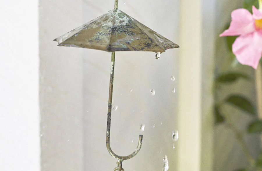 Umbrella Inspired Rain Chain