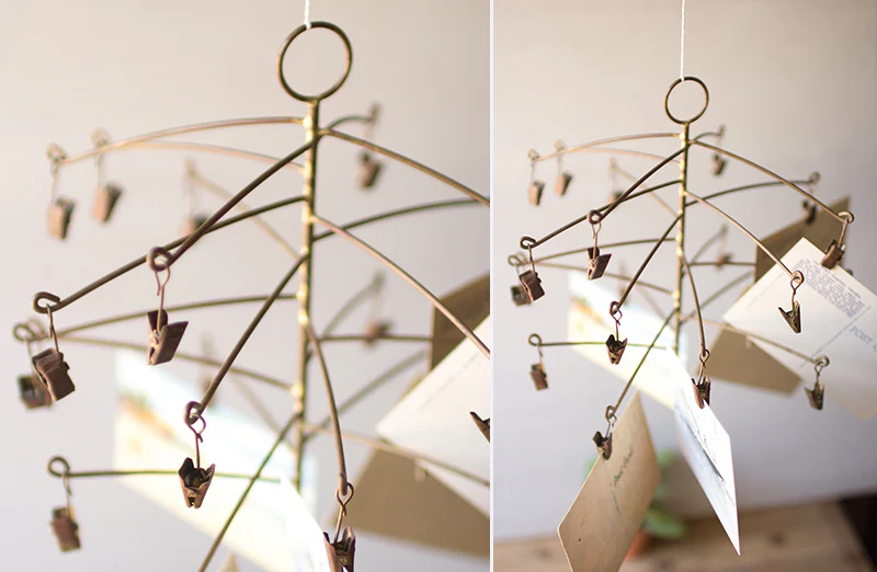 Hanging Mobile with Display Clips