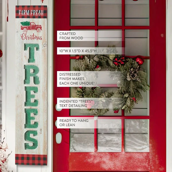 Farm Fresh Christmas Tree Sign