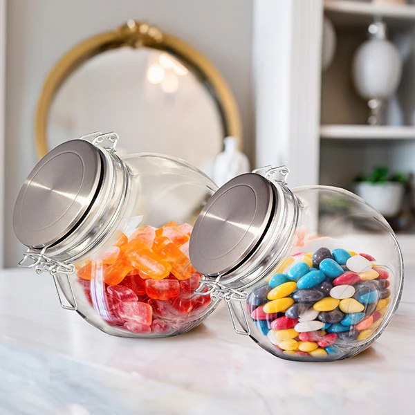 Round Bail and Trigger Canister, Pick Your Size