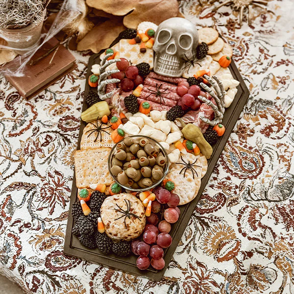 Skeleton Food Safe Wooden Serving Board