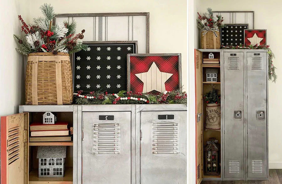 Woven Bamboo Hanging Wall Basket