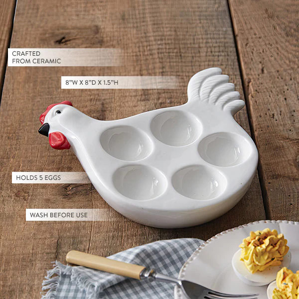 Farmyard Friend Deviled Egg Platter