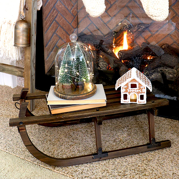 Decorative Wooden Sled