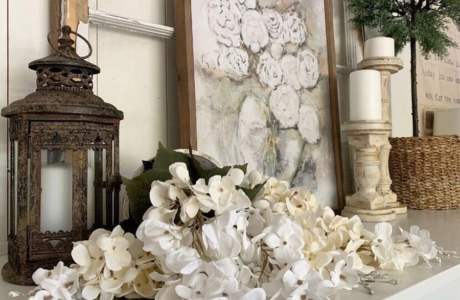 Rusted Finish Antique Lantern