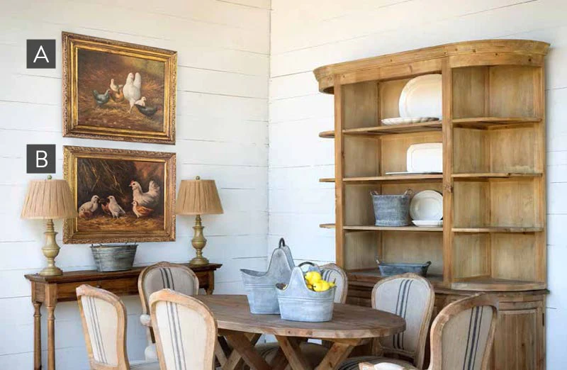 Chicken in the Barn or Yard Framed Giclee