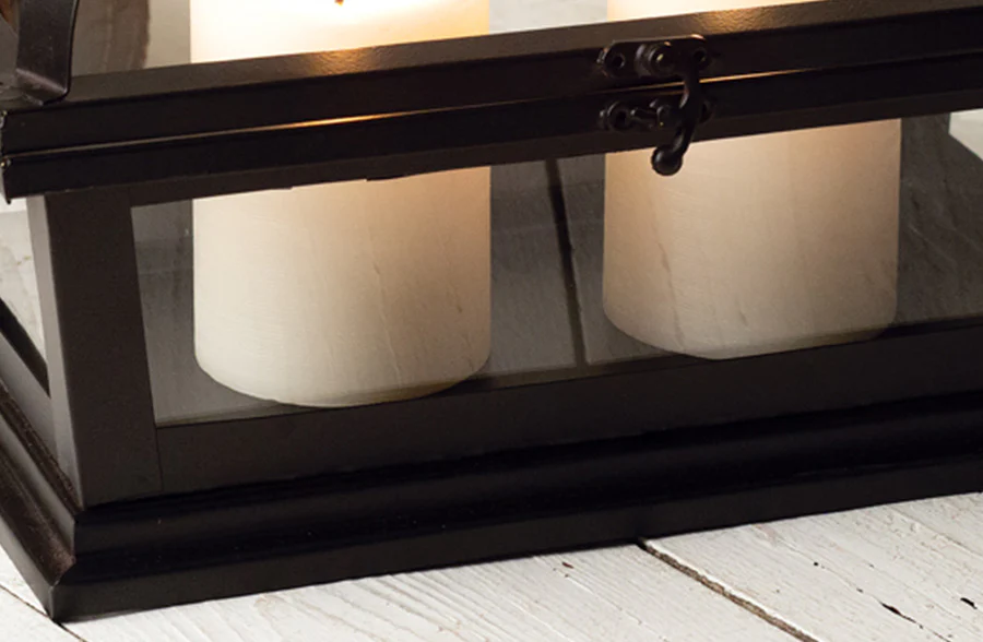 Metal Candle Display Lantern