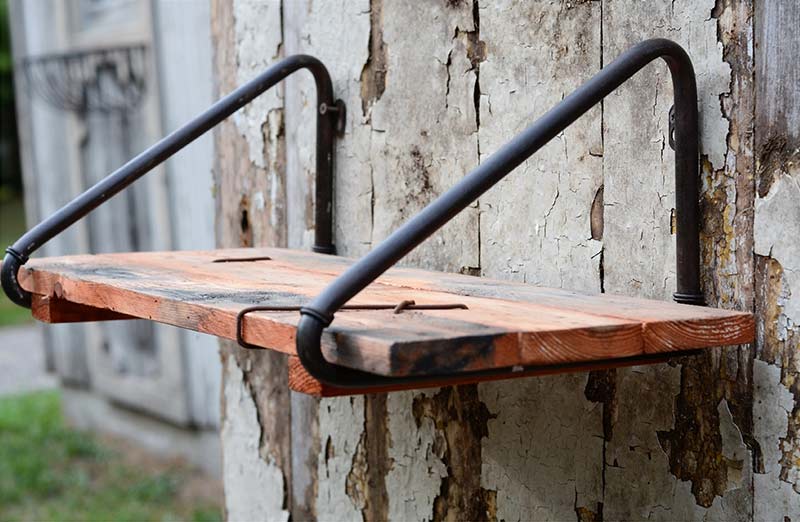 Rustic Wood Shelf