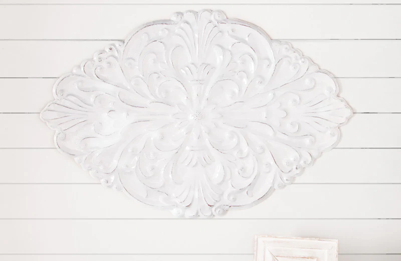 HUGE Floral Medallion Wall Art
