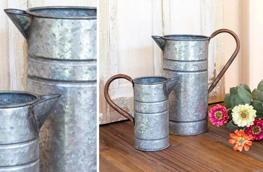 Tin Water Can, Pick Your Size