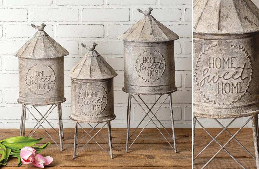 Home Sweet Home Silos, Set of 3