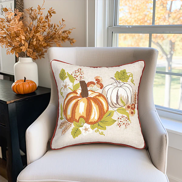 Pumpkins Pillow | Autumn Glow