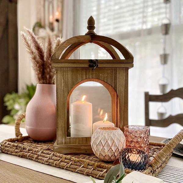 Large European Cathedral Arched Lantern