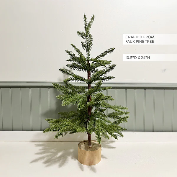 Faux Pine Christmas Tree