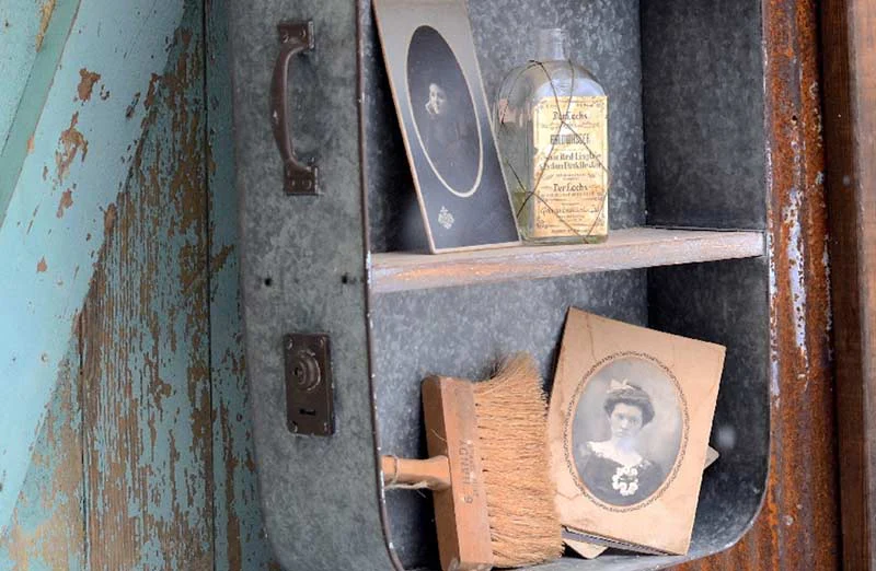 Vintage Suitcase Shelf