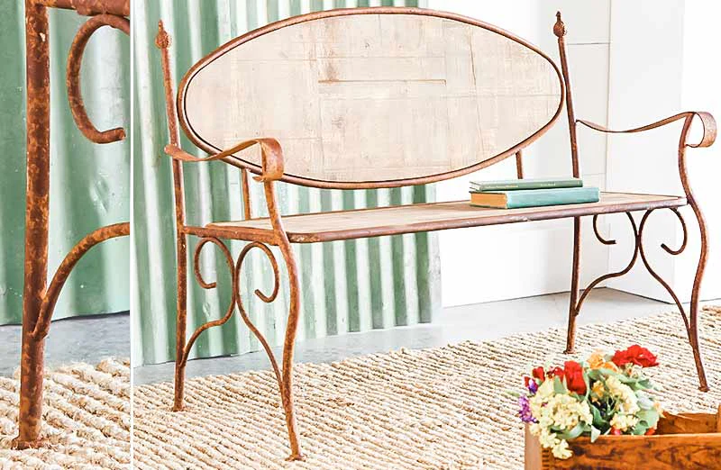 Antique Inspired Bench