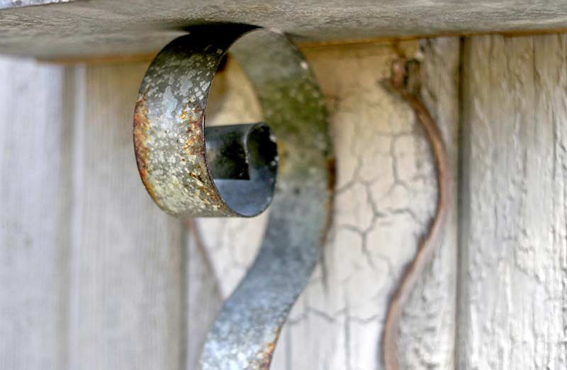 Scalloped Wall Shelves  Set of 2