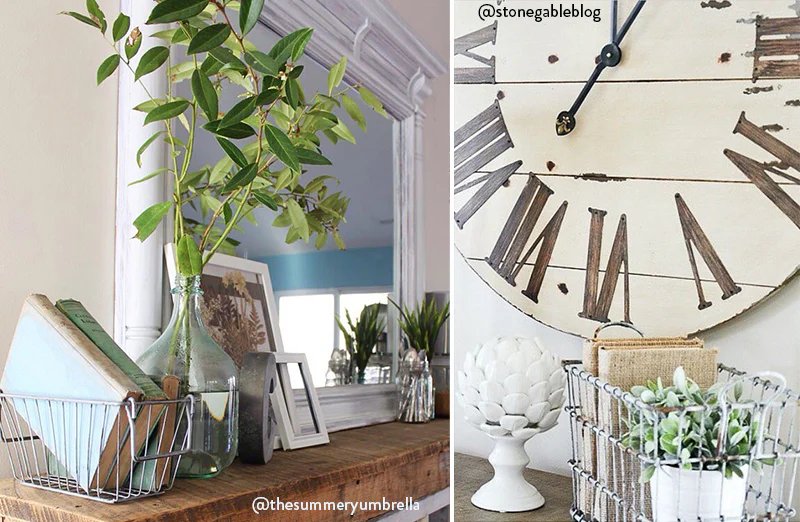 Metal Wire Gym Basket  Set Of 3