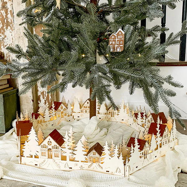 Light Up Christmas Village