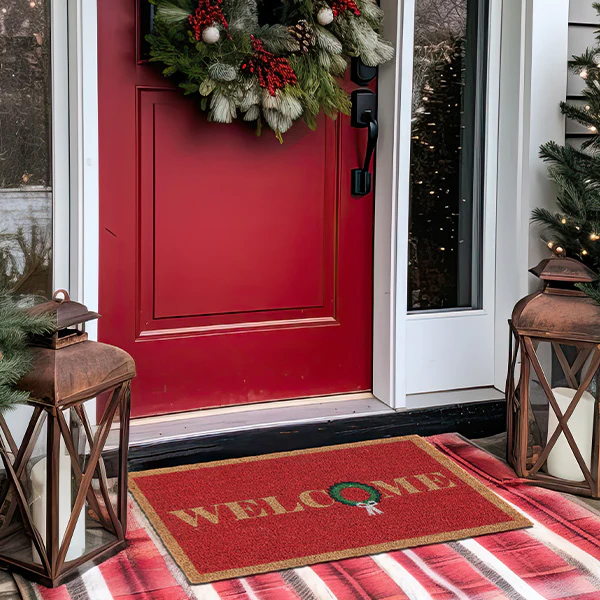 Welcome Christmas Doormat