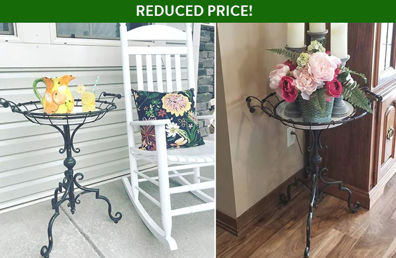 Enamel European Tray Table