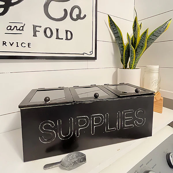 Metal Supplies Tabletop Caddy