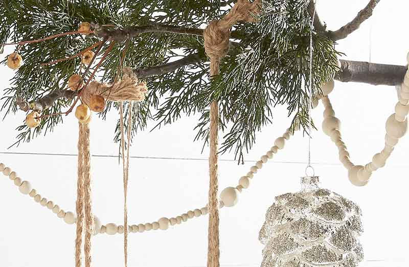 Holiday Christmas Tree Garland