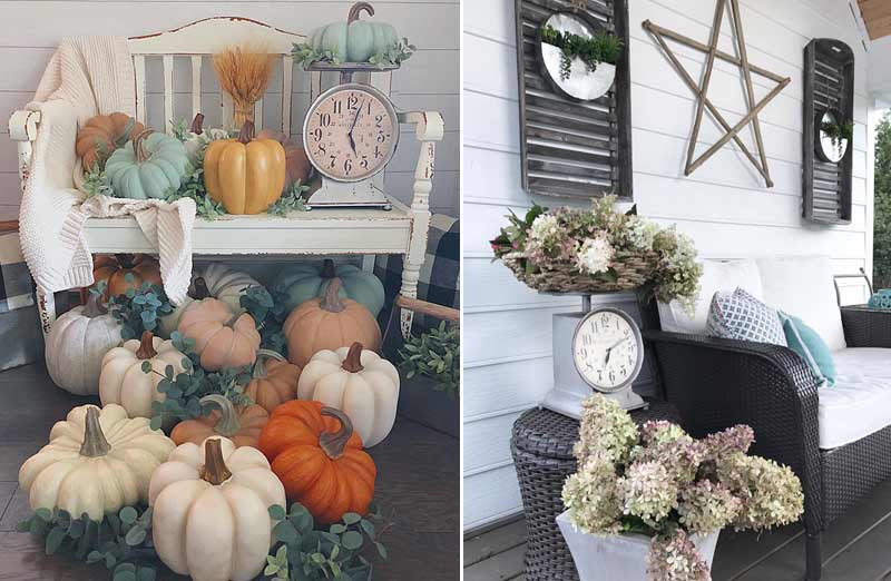 Vintage Grocery Scale Clock