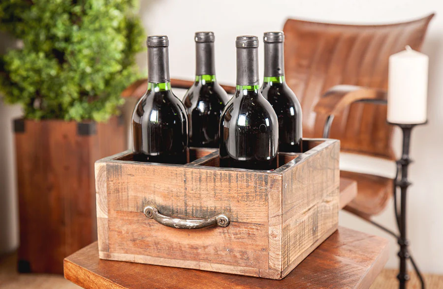 Wooden Wine Crate