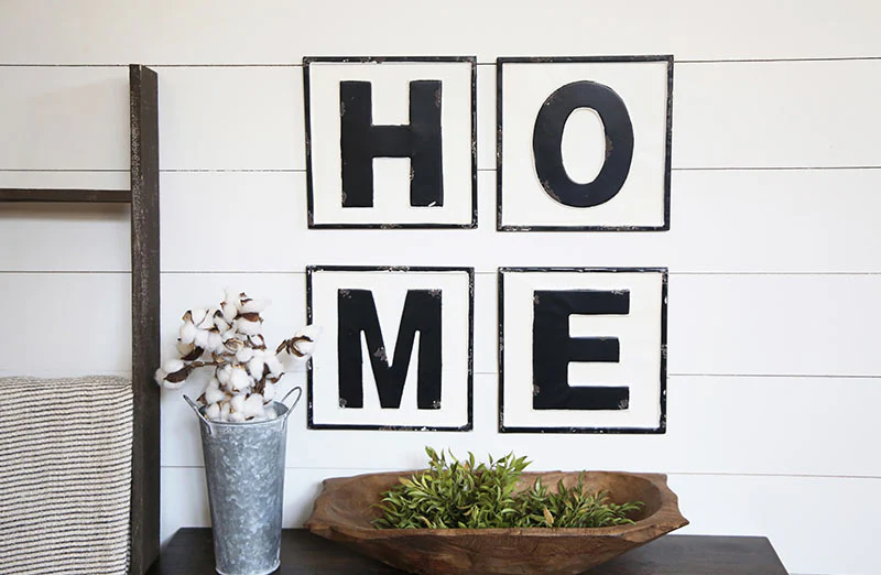 Scrabble Inspired Home Tiles