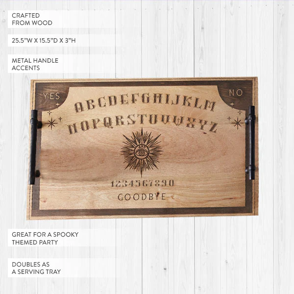 Halloween Inspired Wooden Server