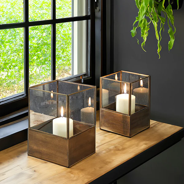 Courtyard Lanterns, Set of 2