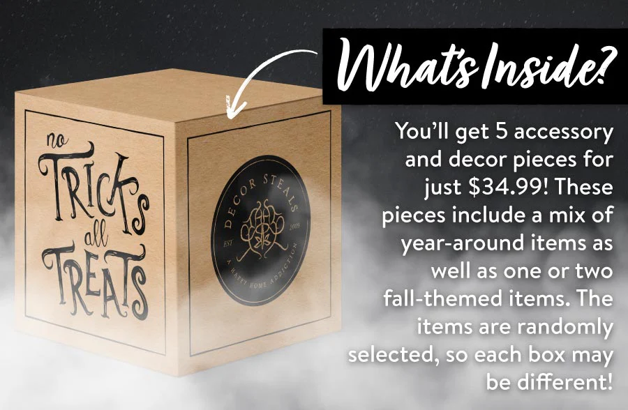 No Tricks All Treats Box