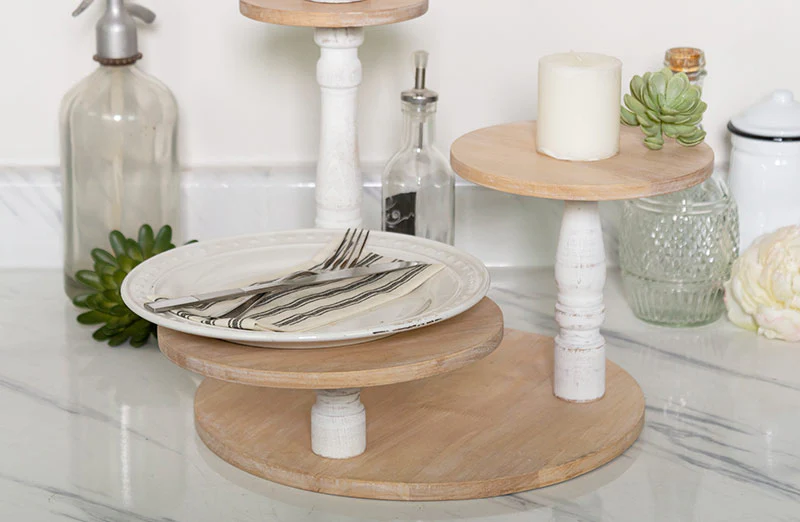 Three Tiered Pedestal